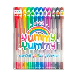 Ooly Yummy Yummy Gel Pens with Glitter and Scent - 12 Pack