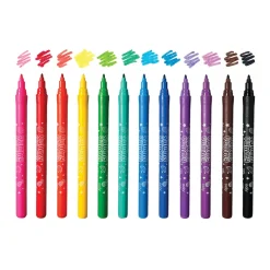 Ooly Yummy Yummy, Scented Markers – 12 pcs.