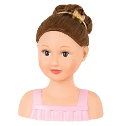 Our Generation dukke, frisørdukke m. tilbehør - Brunette Talia