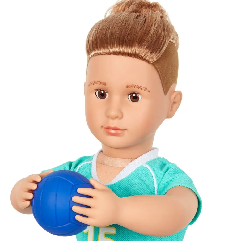 Our Generation dukke, Johnny med bøjelig ben - 46 cm