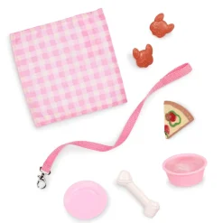 Our Generation dukke med hund, Jin - 46 cm