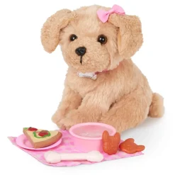 Our Generation dukke med hund, Jin - 46 cm