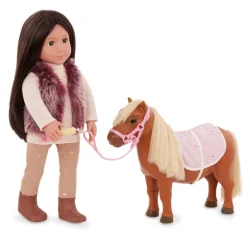 Our Generation dukketilbehør, Hest - Shetlands pony