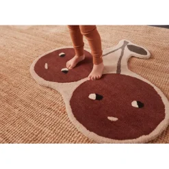 OYOY Floor Rug, Cherry