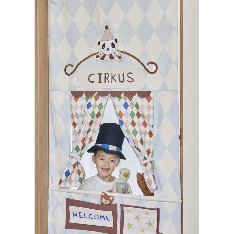 OYOY Multi Theatre & Circus Door Curtain, 80 x 192 cm