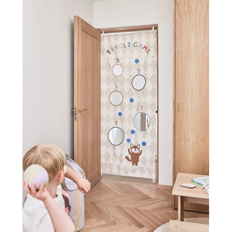 OYOY Multi Tivoli Game, Doorway Hanging Game - 80 x 192 cm