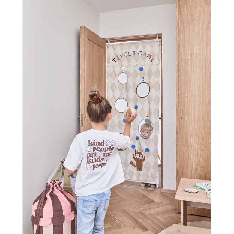 OYOY Multi Tivoli Game, Doorway Hanging Game - 80 x 192 cm