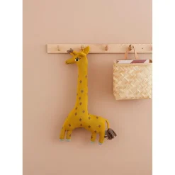 OYOY Plush Toy, Noah the Giraffe - Mustard