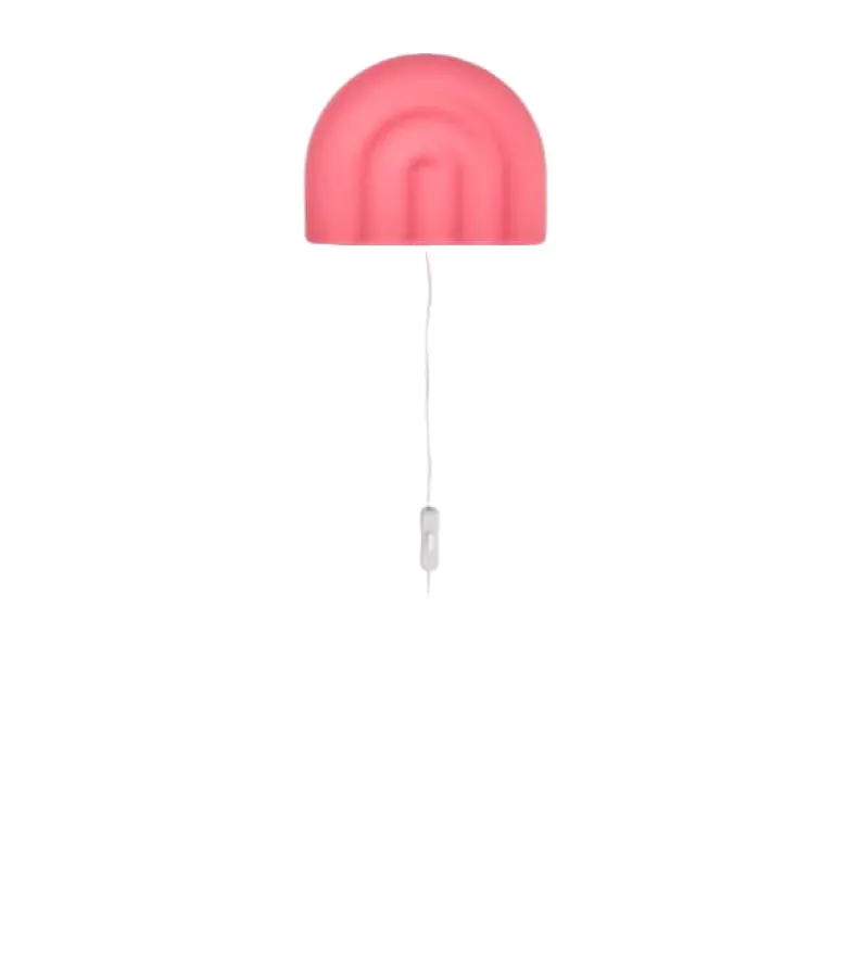 OYOY Wall Lamp, Rainbow - Cherry Red
