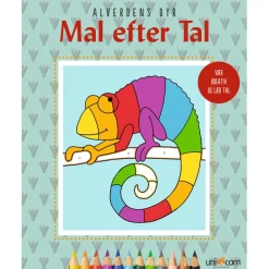 Paint by Numbers Mandalas – Animals of the World