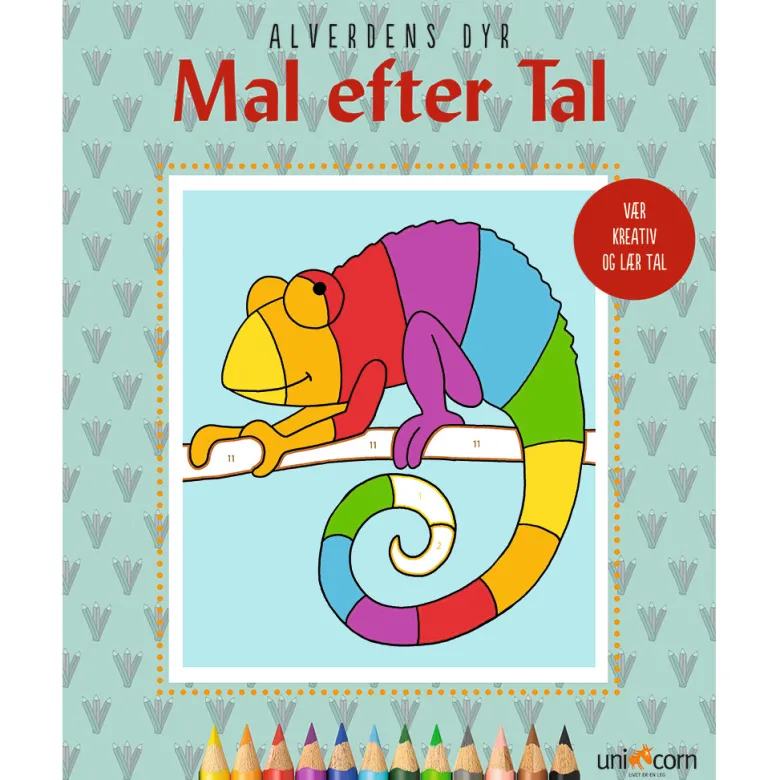 Paint by Numbers Mandalas – Animals of the World