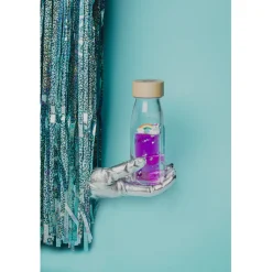 Petit Boum Sensory Toy Bottle with Floating Figures - Magic Rainbow