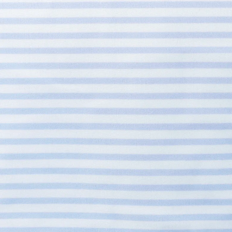 Petit Crabe UV Swim Shirt, Sydney, Baby Blue/White - Ages 0-10