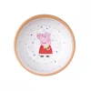 Petit Jour Paris Bowl. Peppa Pig - Orange Rim