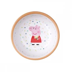 Petit Jour Paris Bowl. Peppa Pig - Orange Rim