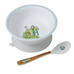 Petit Jour Paris, Peter Rabbit Bowl with Suction Cup and Spoon