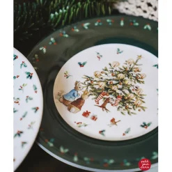 Petit Jour Paris, Peter Rabbit Flat Plate, Christmas Tree