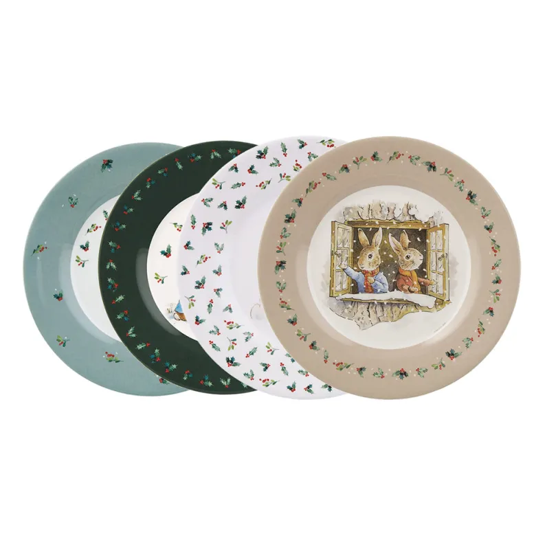 Petit Jour Paris, Peter Rabbit Flat Plate, Christmas Window