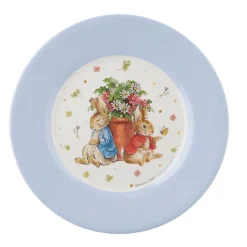 Petit Jour Paris, Peter Rabbit Flat Plate - Herb Pot Design