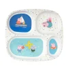 Petit Jour Paris 4-Piece Plate Set, Peppa Pig