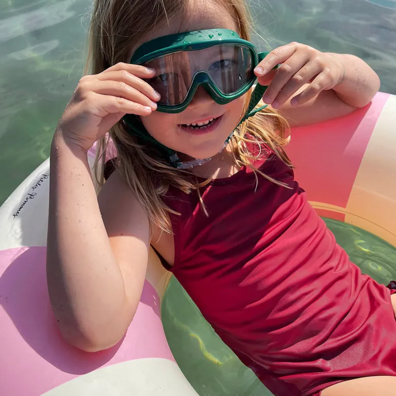 Petites Pommes Swim Goggles, Ages 3–8 – Cannes Blue