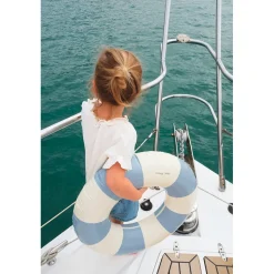 Petites Pommes, Swim Ring – Olivia Nordic Blue, Ø: 45 cm – Suitable for children aged 1-3 years