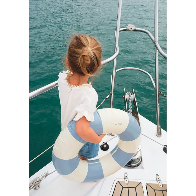 Petites Pommes, Swim Ring – Olivia Nordic Blue, Ø: 45 cm – Suitable for children aged 1-3 years