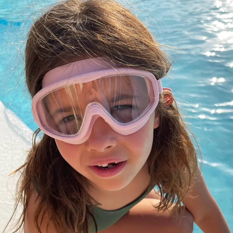 Petites Pommes Swimming Goggles, Ages 3-8 - Lemon
