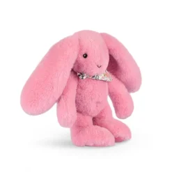 Pink Flower Bunny - 25 cm