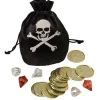 Pirate Pouch with Gold Coins