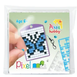 Pixel Mosaic Starter Set, Keychain - Butterfly