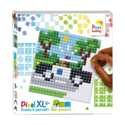 Pixel Mosaic, XL Mosaic Beads Starter Set - Police Car