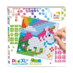 Pixel Mosaic, XL Mosaic Perler, Starter Kit – Unicorn Foal