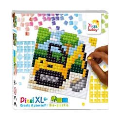 Pixel Mosaic, XL Mosaic Perler, Basic Set - Excavator