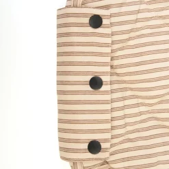 Play&Go 2-in-1 Baby Blanket, Organic - Stripes Brown