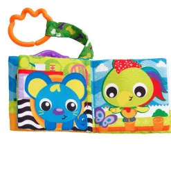 Playgro Baby Toy, Farmyard Teething Book with Hanger