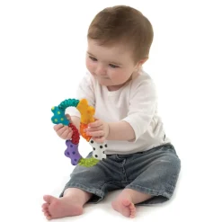 Playgro Baby Toy, Teething Rattle – Click and Twist