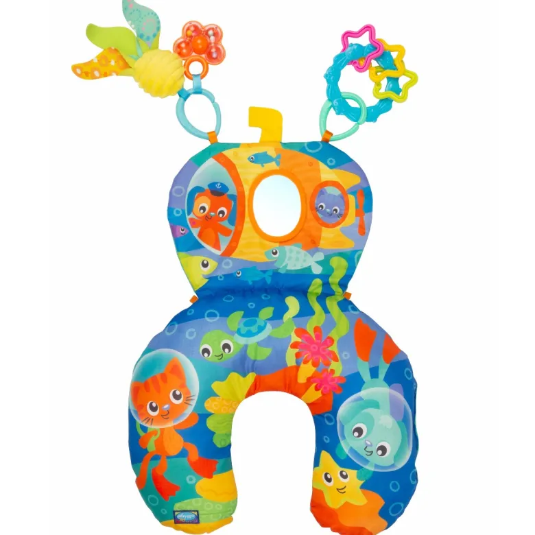Playgro Baby Toy, Tummy Time Pillow - Ocean Theme