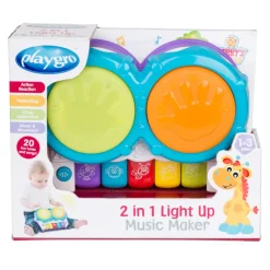 Playgro 2-in-1 Light-Up Music Maker