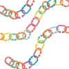 Playgro Lopy Links, Toy Hanging Rings - Set of 24