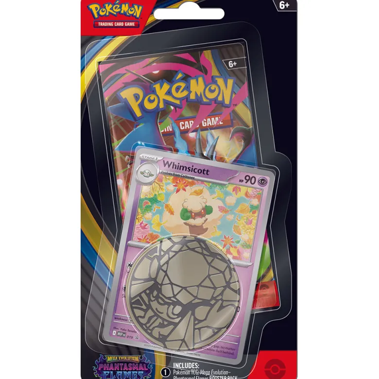 Pokémon Blister Pack, Poke ME02 Checklane - Cottonee or Whimsicott
