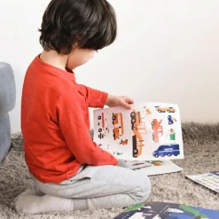Poppik Sticker Mosaic in Paper, Poster and 44 Stickers - Vehicles