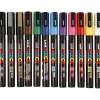 Posca Markers, 0.9–1.3 mm Line Width – 12 Assorted Colours