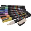 Posca Markers, Set of 8, Line Width 0.9-1.3 mm - Pastel
