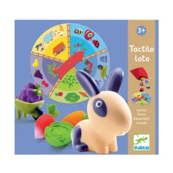 Prize-Winning Djeco Tactilo Loto – A Sensory Touch and Feel Game