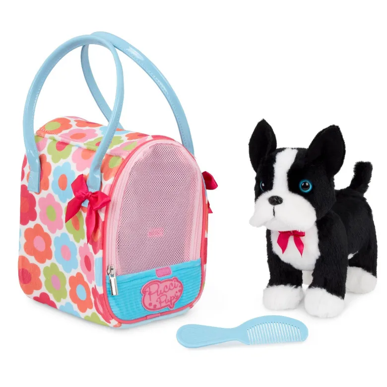 Pucci Pups Dog in a Floral Bag
