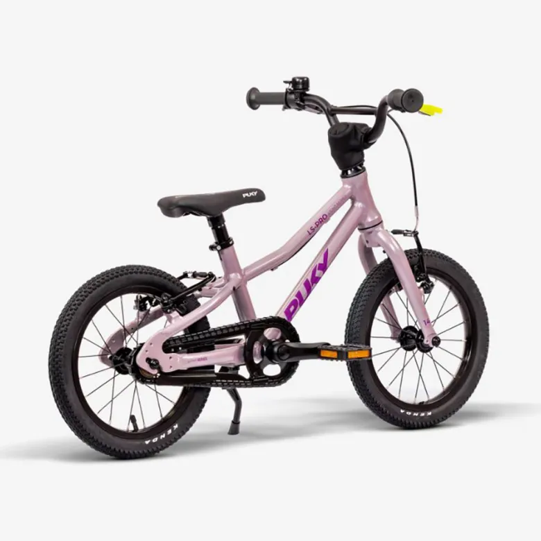 Puky Kids' Bike LS-PRO 14" Pearl Pink - For Ages 3 and Up