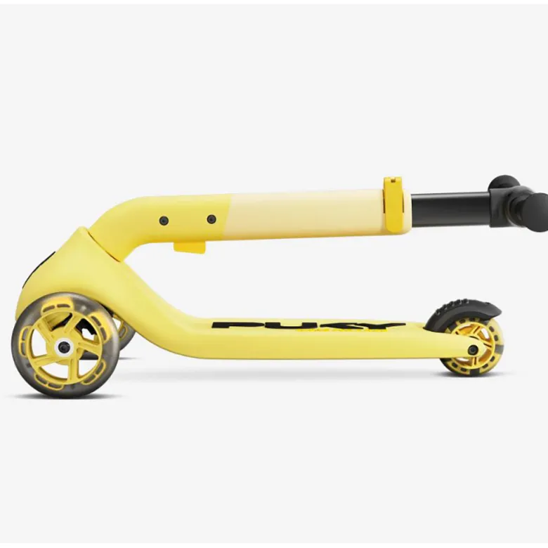 Puky Push Scooter, Pineapple - Suitable for Ages 2 and Up