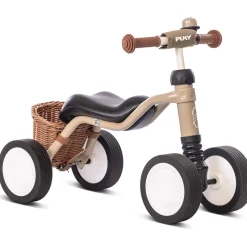 Puky Wutsch, My First Bike, Balance Trainer with Basket, Sand - From 1.5 Years
