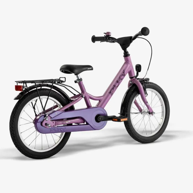 Puky Youke Children's Bike 16" in Perky Purple - Suitable for Ages 4 and Up
